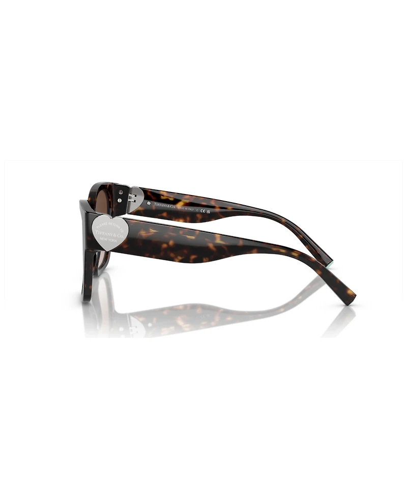 Tiffany & Co. Women's Low Bridge Fit Sunglasses, Gradient TF4216F