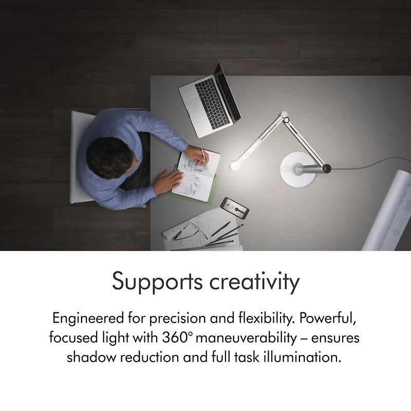 Dyson Solarcycle Morph Desk Light | Black