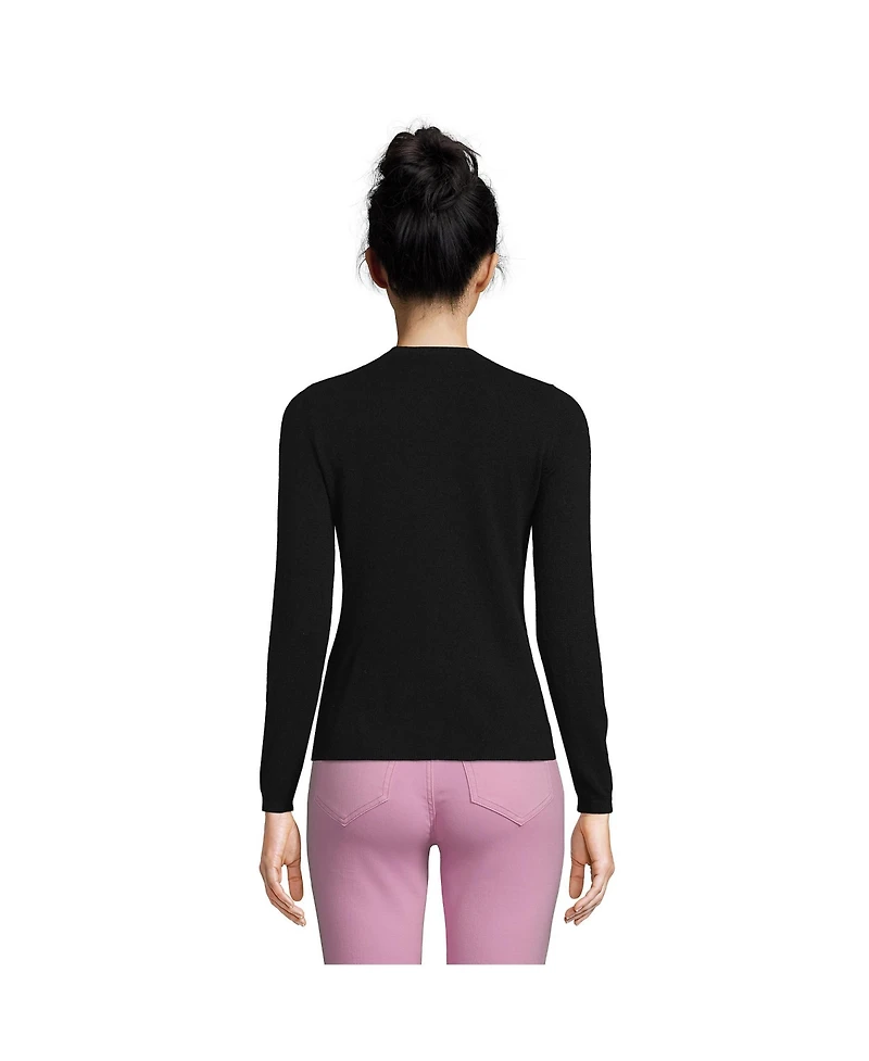 Lands' End Women's Tall Classic Cashmere Cardigan Sweater