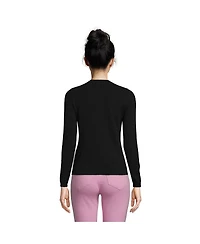 Lands' End Women's Tall Classic Cashmere Cardigan Sweater