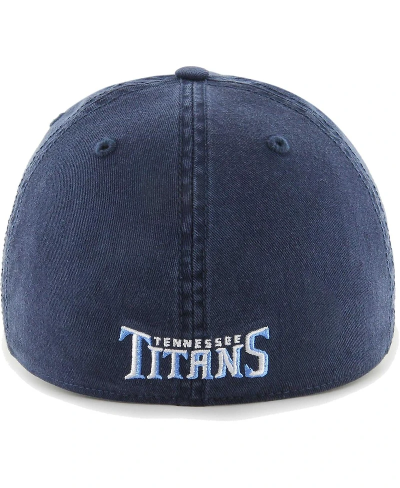 Men's '47 Brand Navy Tennessee Titans Franchise Logo Fitted Hat