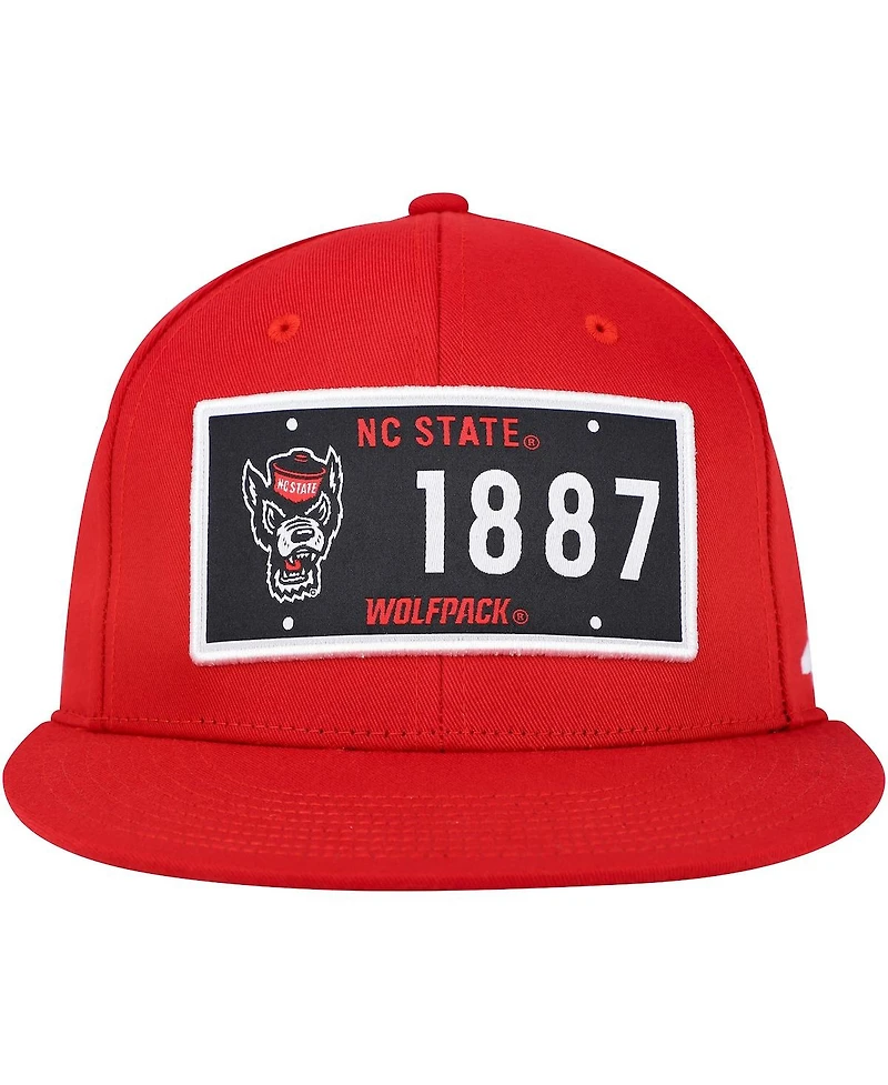 Men's adidas Red Nc State Wolfpack Established Snapback Hat