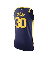 Men's Jordan Stephen Curry Royal Golden State Warriors Authentic Player Jersey - Statement Edition