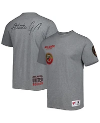 Men's Mitchell & Ness Gray Atlanta United Fc City T-shirt