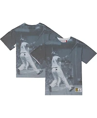 Men's Mitchell & Ness David Ortiz Boston Red Sox Cooperstown Collection Highlight Sublimated Player Graphic T-shirt