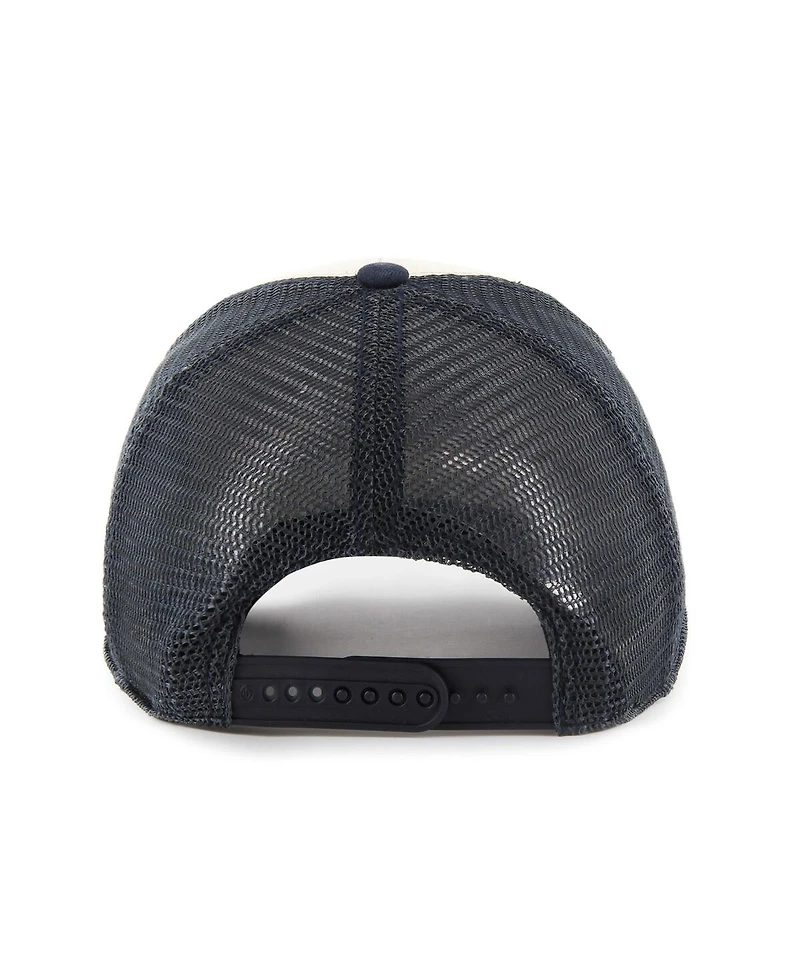 Men's '47 Brand Cream Dallas Cowboys Breakout Mvp Trucker Adjustable Hat