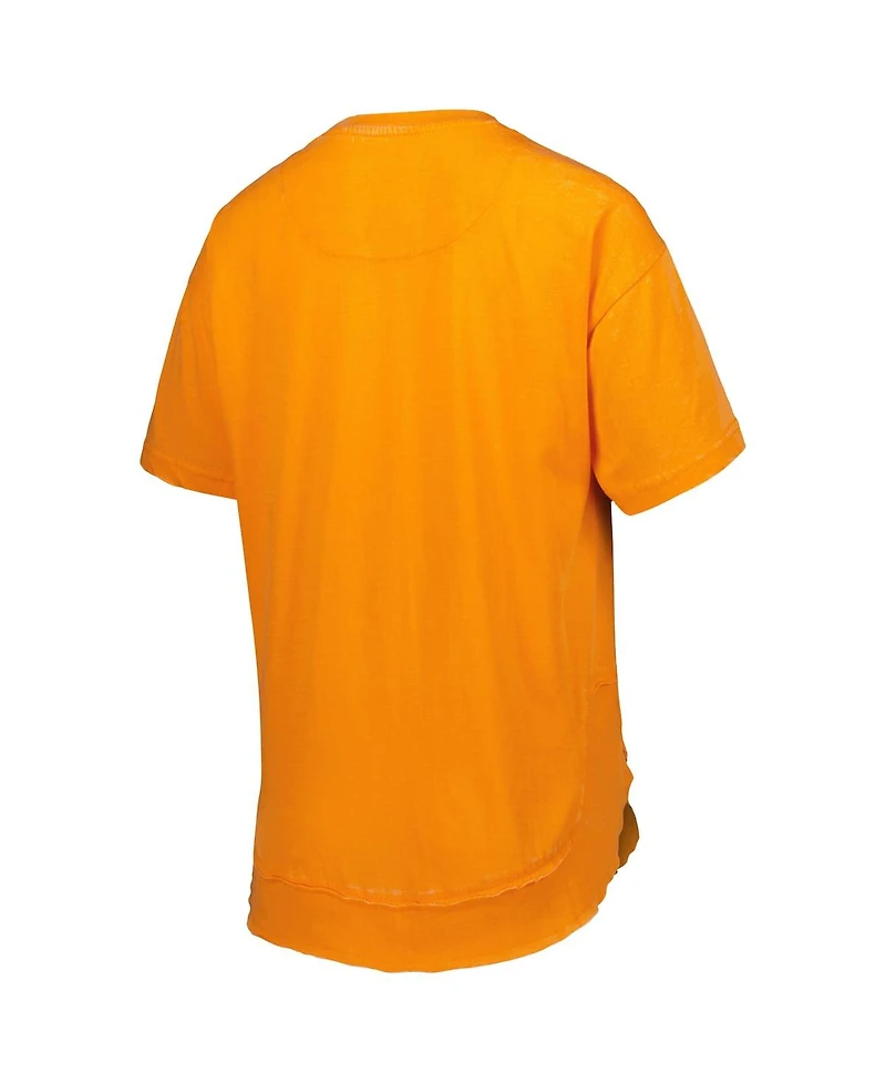 Women's Pressbox Tennessee Orange Tennessee Volunteers Arch Poncho T-shirt