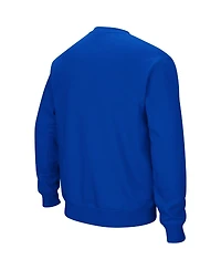 Colosseum Men's Kentucky Wildcats Arch & Logo Pullover Sweatshirt
