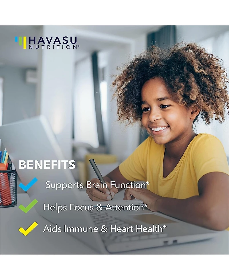 Omega Gummies for Kids, Lemon & Orange, Havasu Nutrition, 60ct