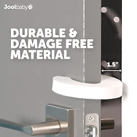 Jool Baby Toddler Jool Door Pinch Guards (6 Pack) – Slam Preventer – Babyproof Doors to Avoid Pinched Fingers & Door Slamming, Keep Pets