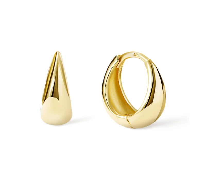 Ana Luisa - Bold Huggie Hoops - Nate