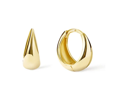 Ana Luisa - Bold Huggie Hoops - Nate