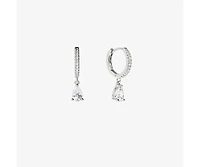 Ana Luisa Delicate Huggie Hoops - Elise Silver