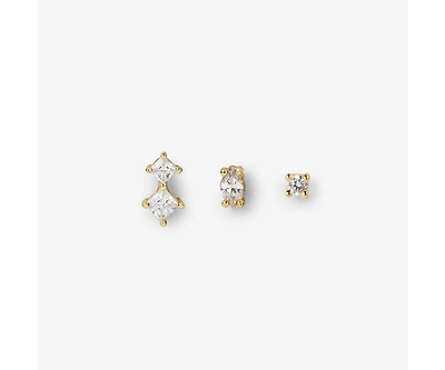 Ana Luisa Stud Earrings Set - Val White