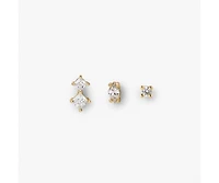 Ana Luisa Stud Earrings Set - Val White