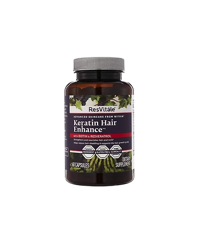 ResVitale Keratin Hair Enhance with Biotin and Resveratrol