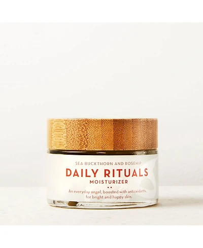 The Organic Skin Co Daily Rituals Face Moisturizer with Jojoba Oil Rosehip Oil and Sea Buckthorn Oil | Daily Skin Care for Face & Neck | Hydrate and B