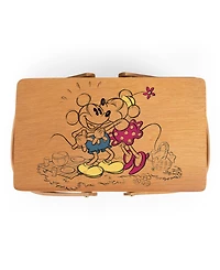 Disney Mickey Minnie Mouse Poppy Personal Picnic Basket