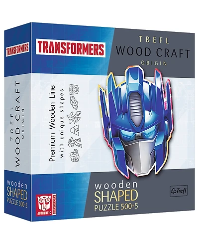 Trefl Wood Craft 500 +5 Piece Wooden Puzzle - Transformers