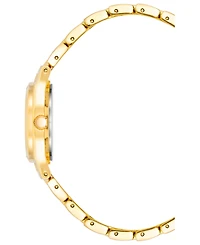 Anne Klein Women's Quartz Gold-Tone Alloy Bracelet Watch, 26mm