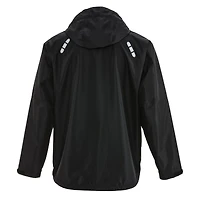 RefrigiWear Men's Lightweight Rainwear Jacket - Waterproof, Wind-Resistant, Breathable with Detachable Hood