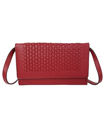 Lodis Califorinia Leather Traveller Crossbody Wallet