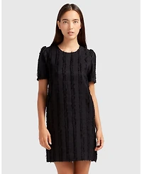 Belle & Bloom Women's Star Child Textured Mini Dress