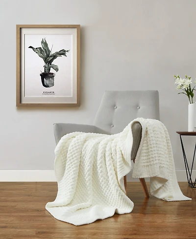 Sunday Citizen Waffle Snug Throw, 52" x 75"