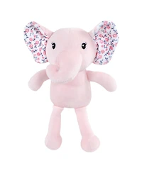 Little Treasure Baby Girls Treasure Soft After-Bath Wrap & Toy Companion Set