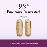 Reserveage Nutrition Resveratrol 1,000mg, 60 Ct