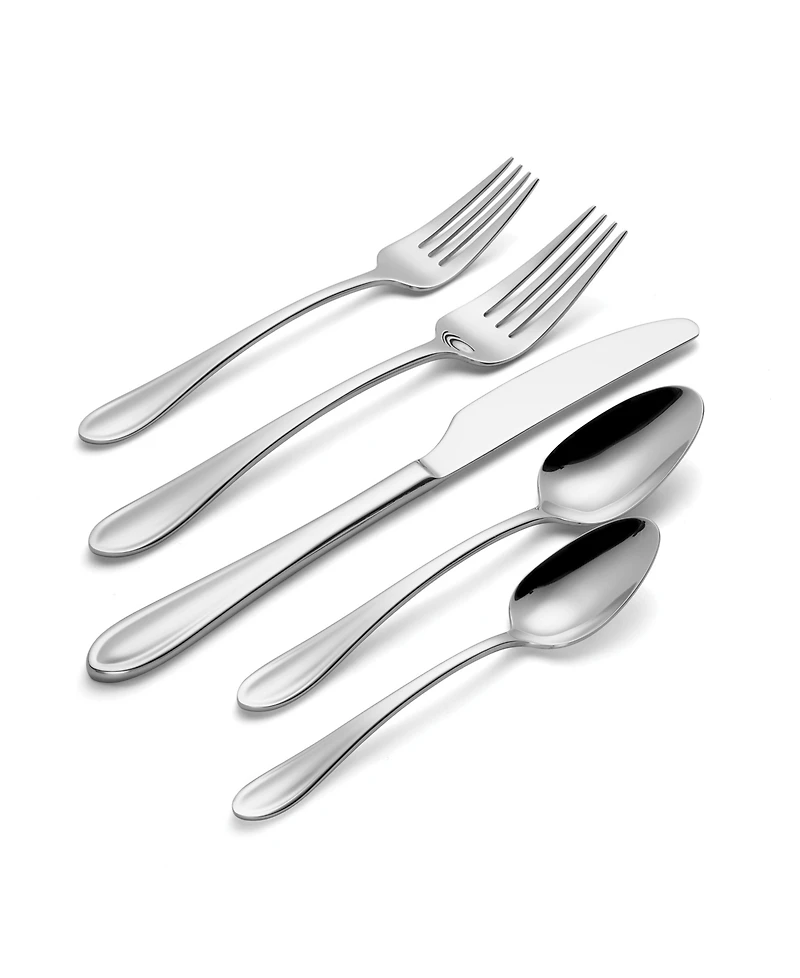 Oneida Madelynn 42 Piece Everyday Flatware Set