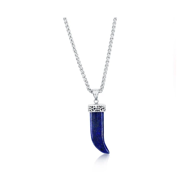 Stainless Steel Horn Necklace
