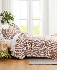 Southshore Fine Linens Khari Oversized 3 Piece Quilt Set, King/California King
