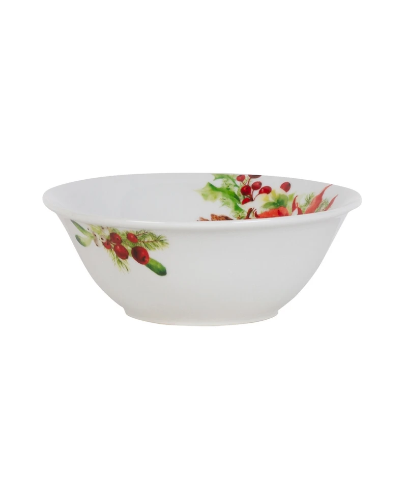 Fitz and Floyd Holiday Home 32-pc Dinnerware Set, Service for 8