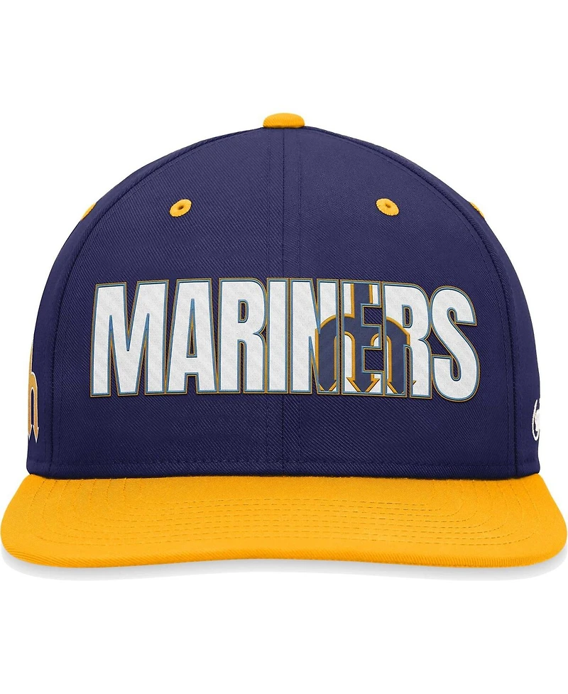 Men's Nike Royal Seattle Mariners Cooperstown Collection Pro Snapback Hat