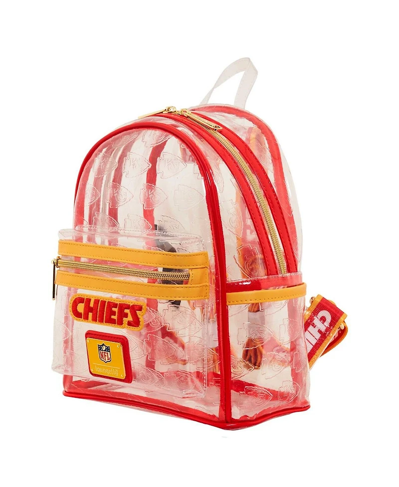 Loungefly Kansas City Chiefs Clear Mini Backpack