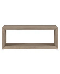 Hudson & Canal Osmond 48" Wide Rectangular Coffee Table