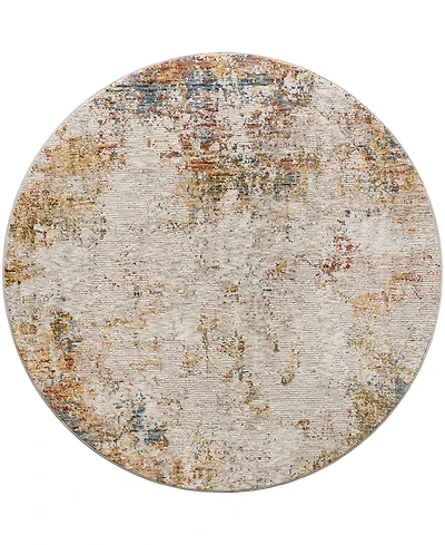 Surya Reina Ren- 6'7" x 6'7" Round Area Rug