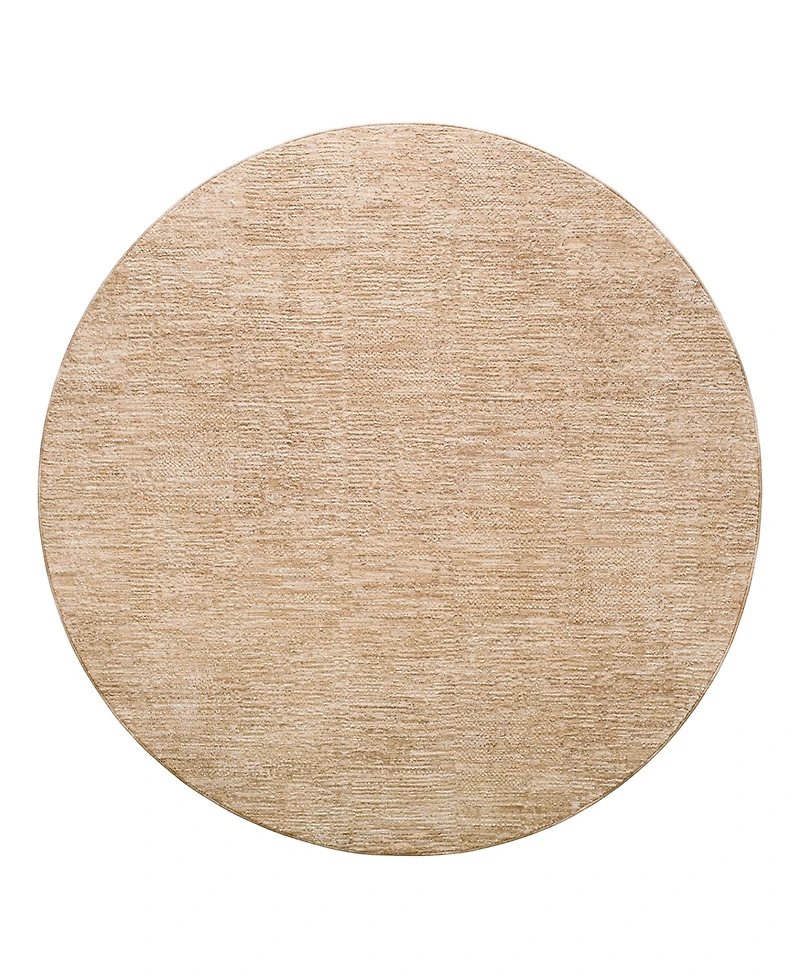 Livabliss Masterpiece High-Low Mpc-2320 7'10" x 7'10" Round Area Rug