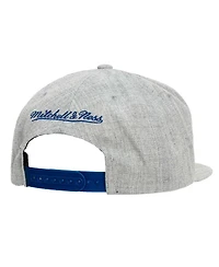 Men's Mitchell & Ness Heather Gray Houston Rockets Hardwood Classics 2.0 Snapback Hat