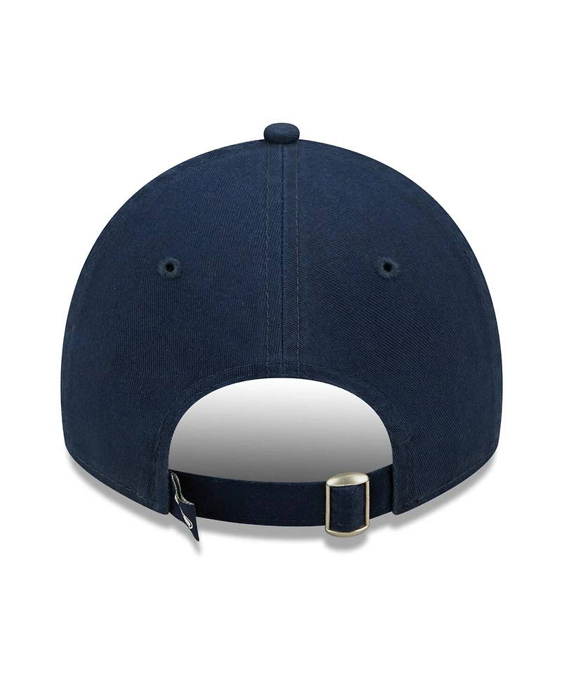 Women's New Era College Navy Seattle Seahawks Formed 9TWENTY Adjustable Hat
