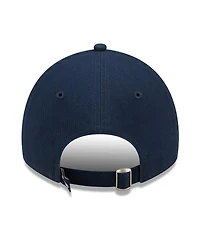 Women's New Era College Navy Seattle Seahawks Formed 9TWENTY Adjustable Hat