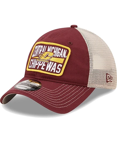 Men's New Era Maroon, Natural Arizona State Sun Devils Devoted 9TWENTY Adjustable Hat