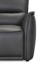 Polner 91" Leather Power Motion Sofa, Created for Macy's