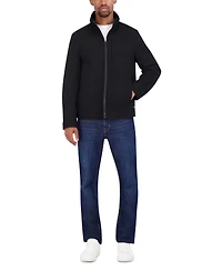Nautica Men's Wool Blend Zip Jacket