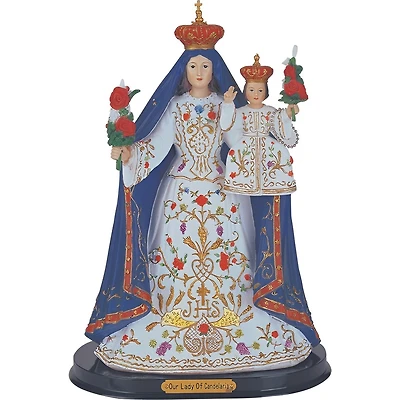 Fc Design 12"H Our Lady of Candle Statue Virgin of Candelaria Holy Figurine Religious Decoration Home Decor Perfect Gift for House Warming, Holidays a