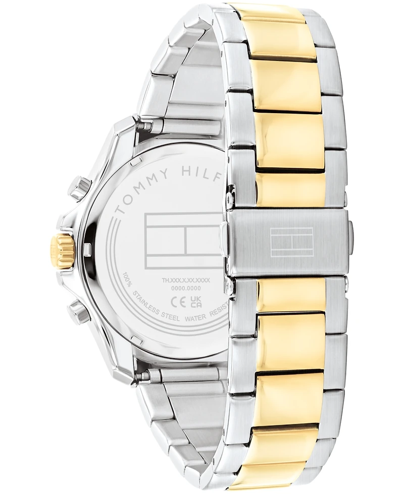 Tommy Hilfiger Men's Multifunction Two-Tone Stainless Steel Watch 43mm