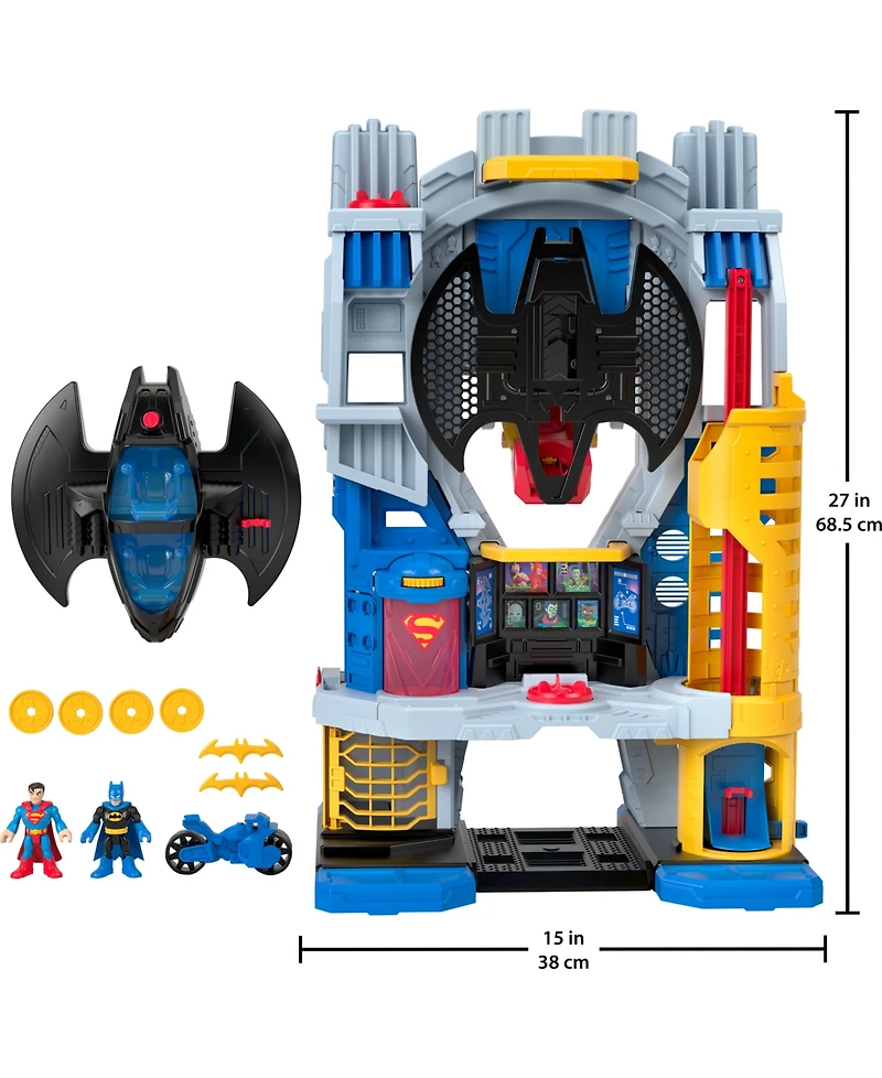 Imaginext Dc Super Friends Ultimate Headquarters Playset with Batman Figure