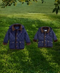 Polo Ralph Lauren Baby Toddler Little Boys Matching Water Repellent Hooded Barn Jacket