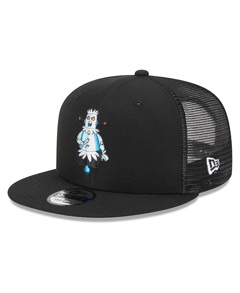 Men's New Era Black The Jetsons Rosie Trucker 9FIFTY Snapback Hat